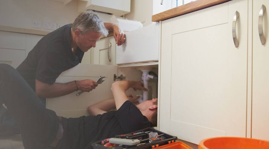 Professional burst pipe repair services in East Bend, NC